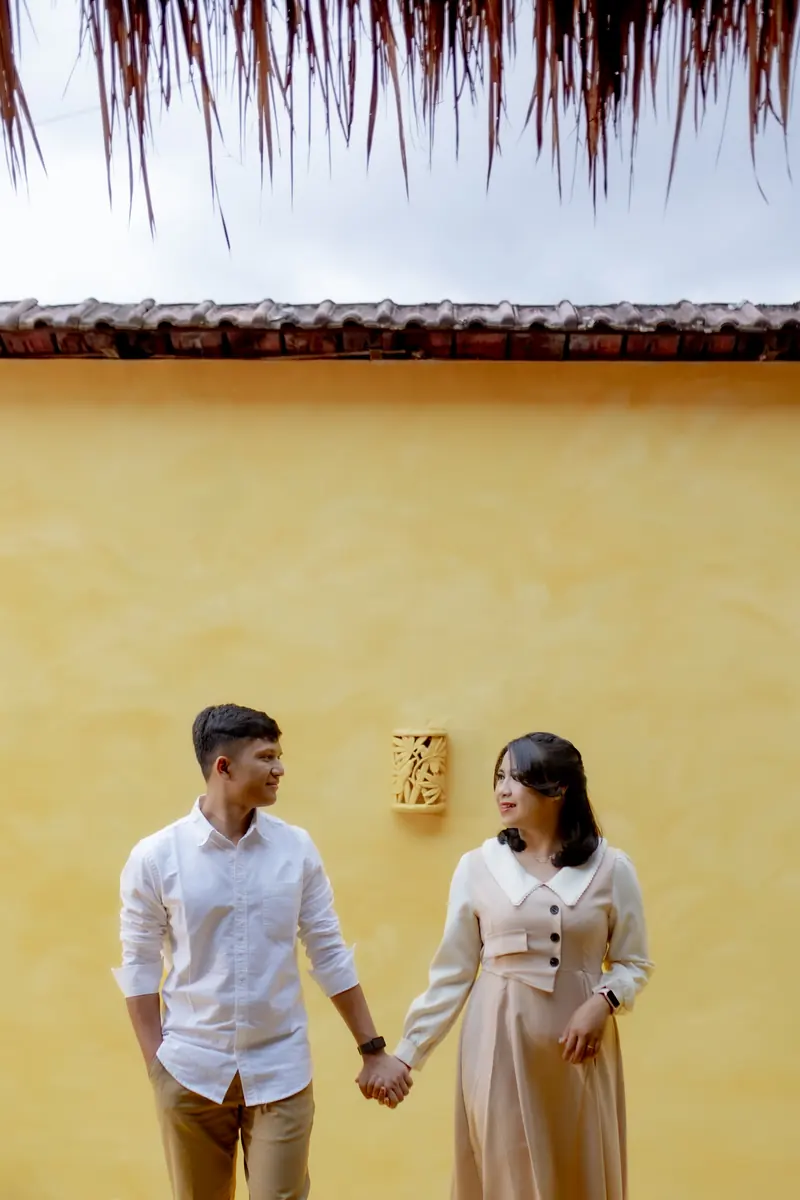 Potret prewedding Hiskia dan Rosa
